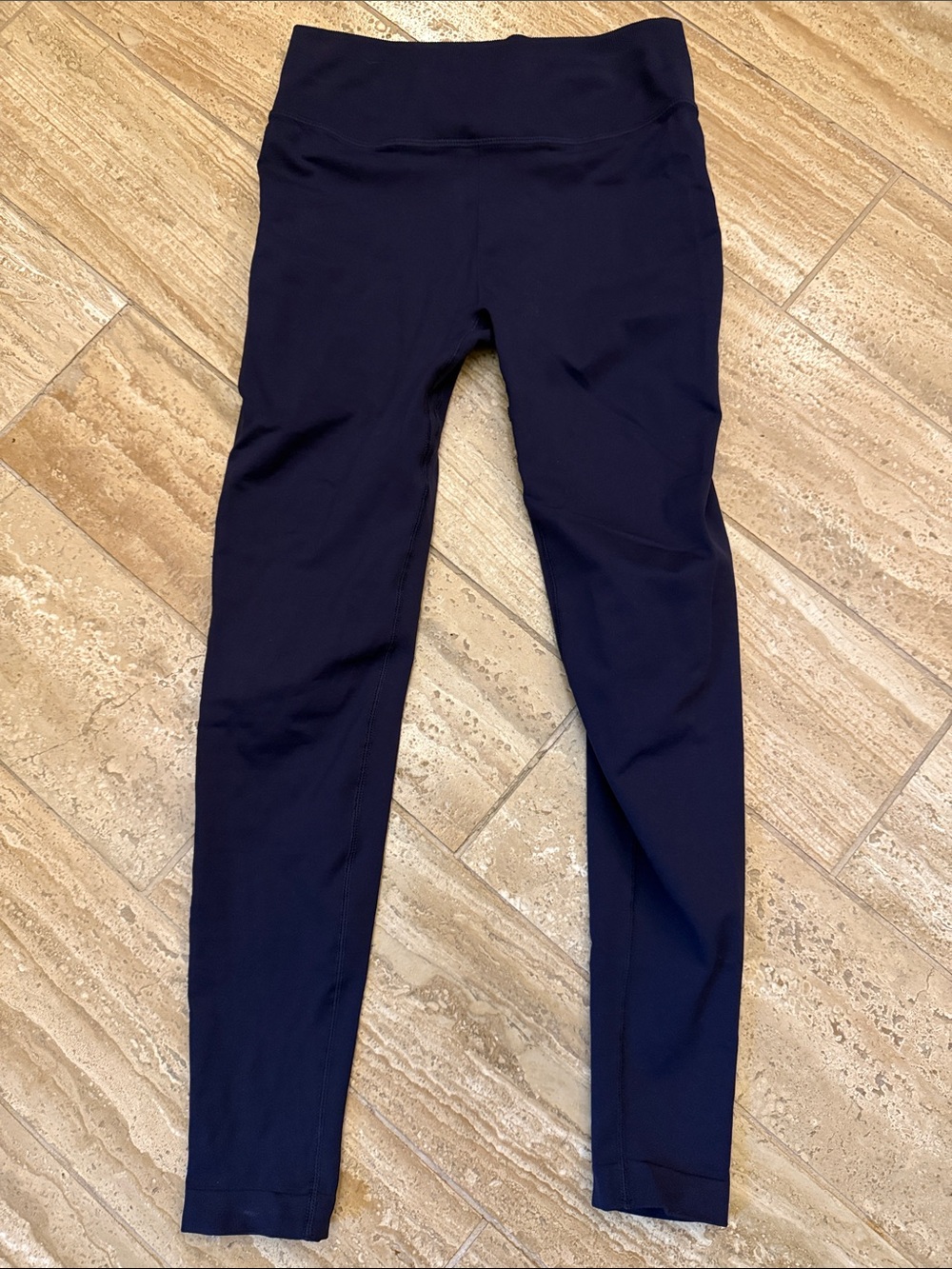 Fabletics Navy Blue Compression Active Leggings size small